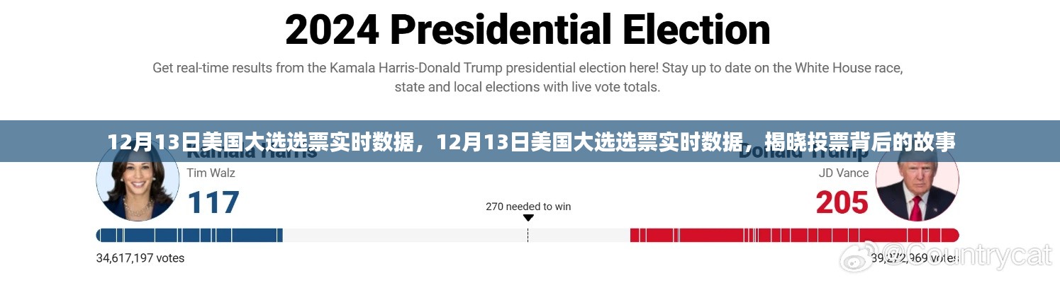 揭秘美國大選選票背后的故事，實(shí)時數(shù)據(jù)分析揭曉投票真相（12月13日）
