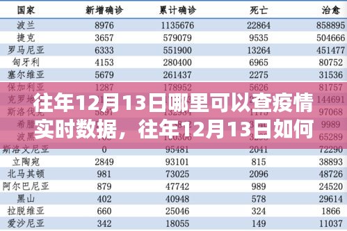 往年12月13日疫情實(shí)時(shí)數(shù)據(jù)在線查詢指南，全面解析查詢途徑與方式