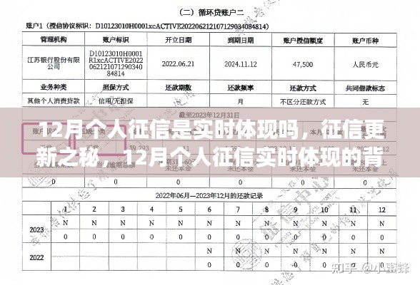 揭秘，12月個人征信實(shí)時更新背后的影響與洞察