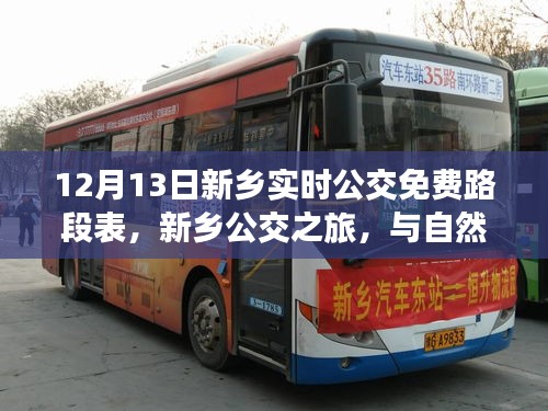 新鄉(xiāng)公交免費路段表，冬季公交之旅，與自然美景的邂逅之路