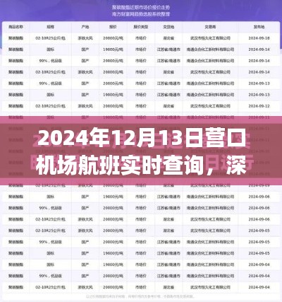 2024年12月13日營口機(jī)場航班實(shí)時(shí)查詢系統(tǒng)深度評(píng)測