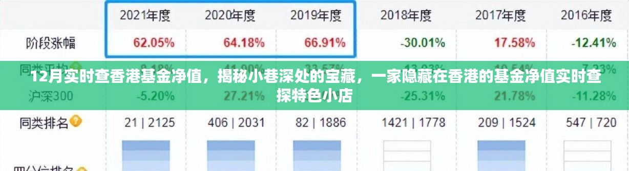 揭秘香港小巷深處的基金凈值查探特色小店，實(shí)時(shí)掌握香港基金凈值動(dòng)態(tài)