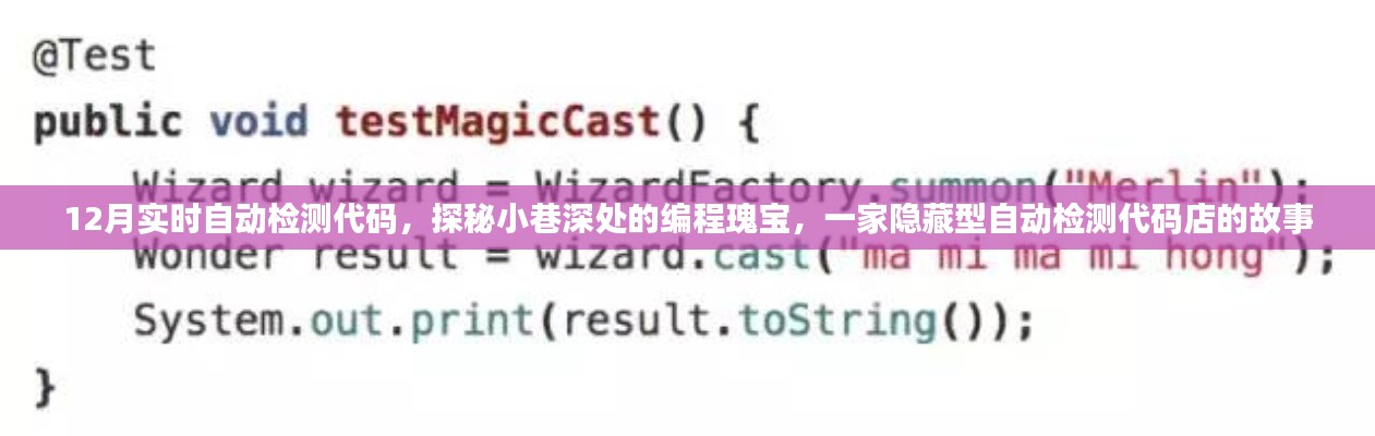 探秘隱藏小巷的編程瑰寶，一家自動(dòng)檢測代碼店的秘密故事