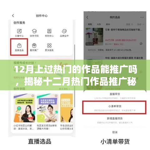 揭秘十二月熱門作品推廣秘籍，小紅書助力創(chuàng)作者影響力擴(kuò)散之路